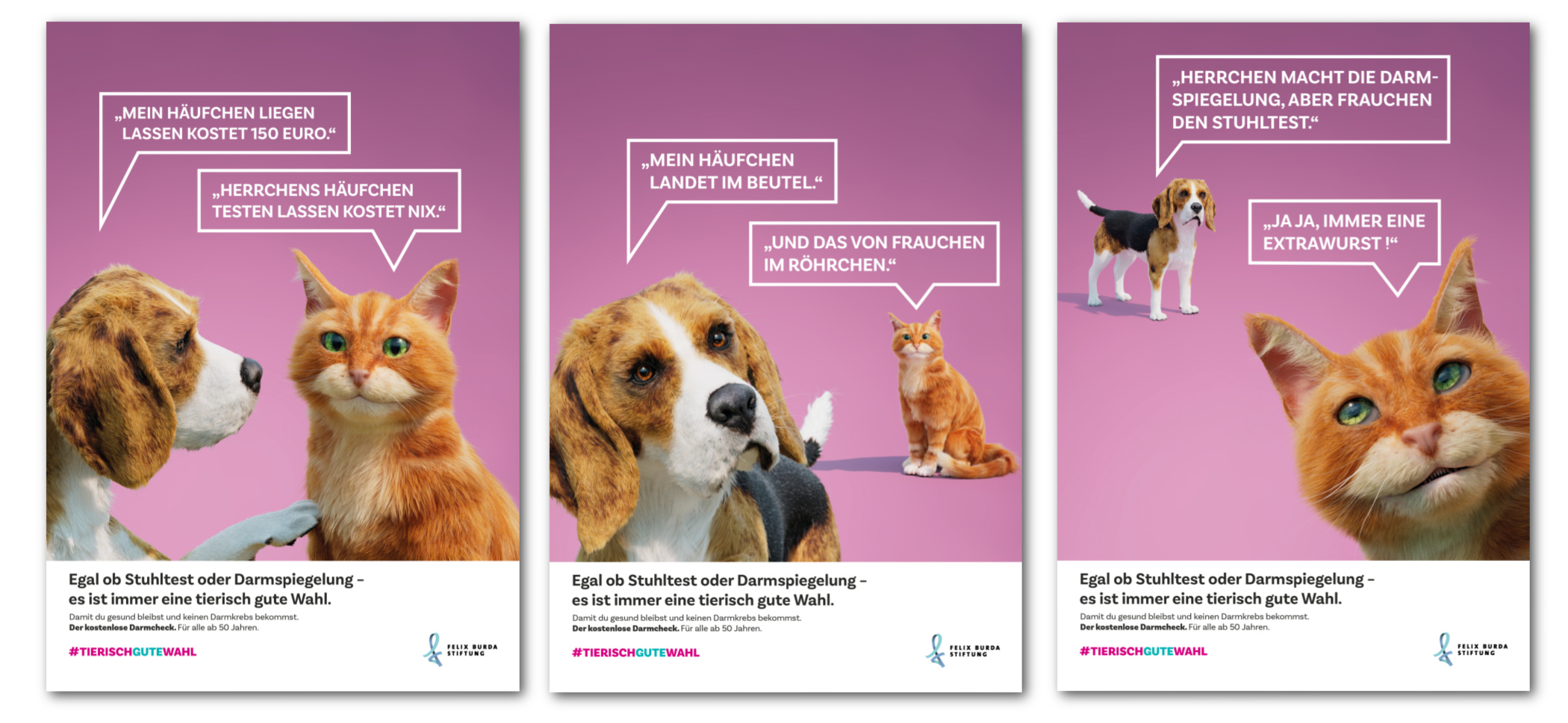 Kampagne Tierisch gute Wahl