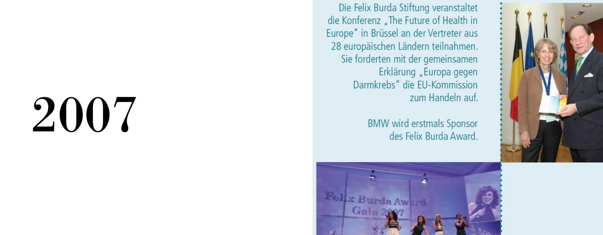 Unsere Geschichte Felix Burda Stiftung