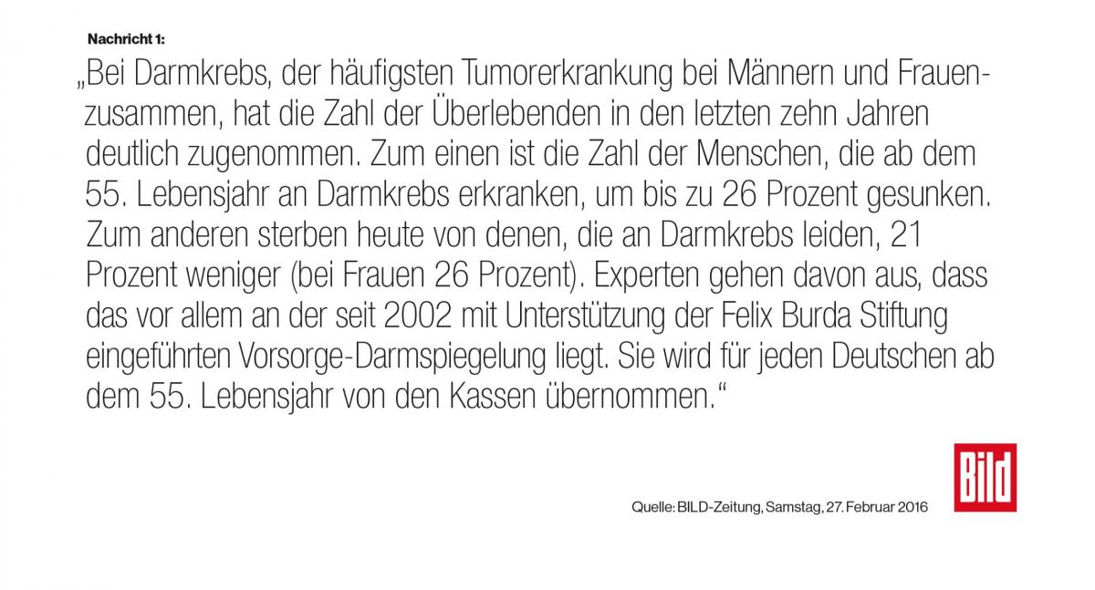 7 Gute Nachrichten - Nachricht 1